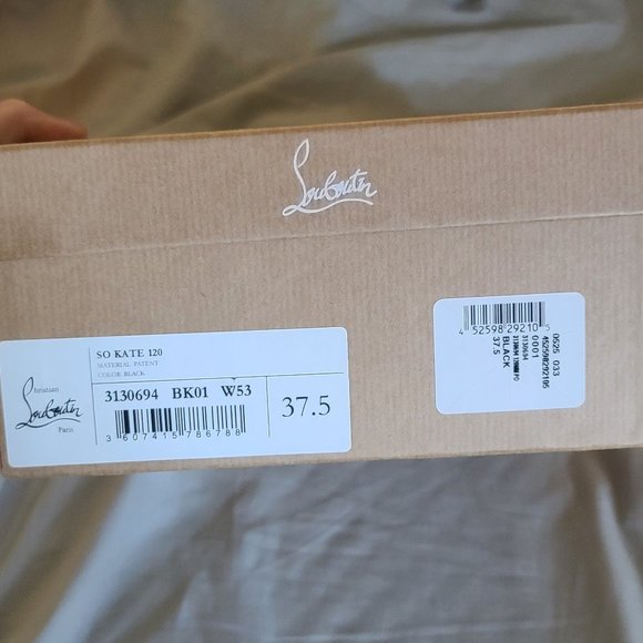 Christian Louboutin so Kate 120 patent pump 37.5 - Picture 5 of 6